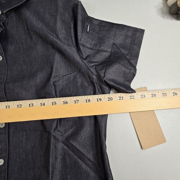 Chef Works Urban Collection Womens Black Shirt (SHC03W-BLK-M) SIZE M - Picture 6 of 13